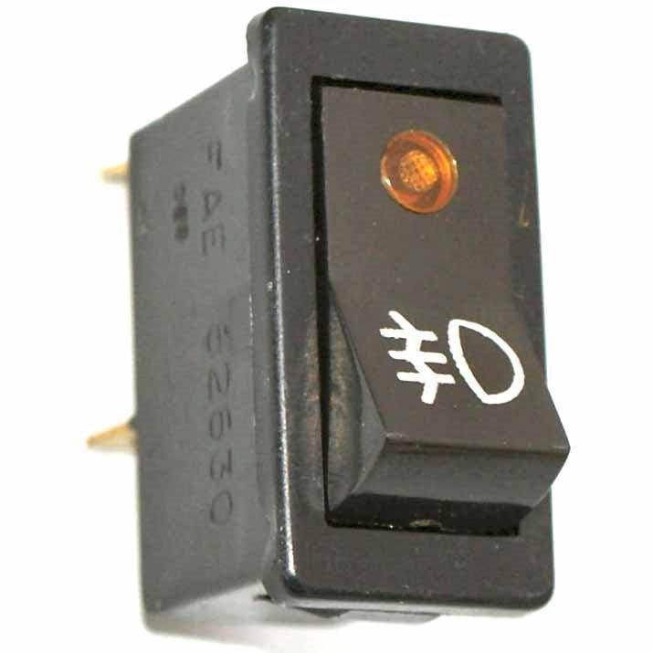 Rear Fog Rocker Switch Rectangular With Amber Warning Light – Car ...