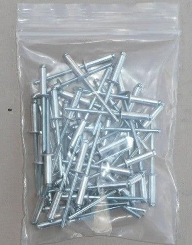 Aluminium 4mm Dome Head Peel Rivets Pack Of 50 - Car Builder Solutions