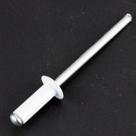 White 5mm Dome Head Rivets Pack Of 50 - Car Builder Solutions