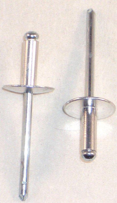 5mm Large Diameter Dome Head Body Rivets Pack Of 50 - Car Builder Solutions