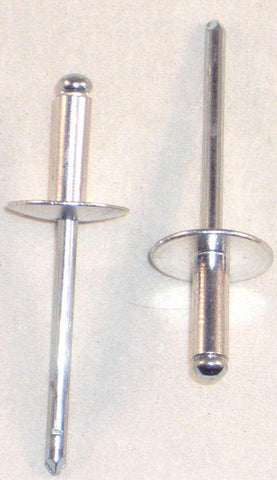 5mm Large Diameter Dome Head Body Rivets Pack Of 50 - Car Builder Solutions