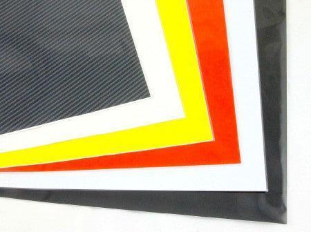White Self Adhesive Vinyl Sheet 330mm X 450mm - Car Builder Solutions