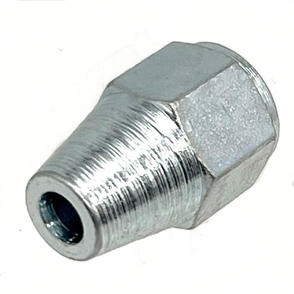 Steel 7/16 UNF Female Brake Union for 3/16" Pipe - Car Builder Solutions