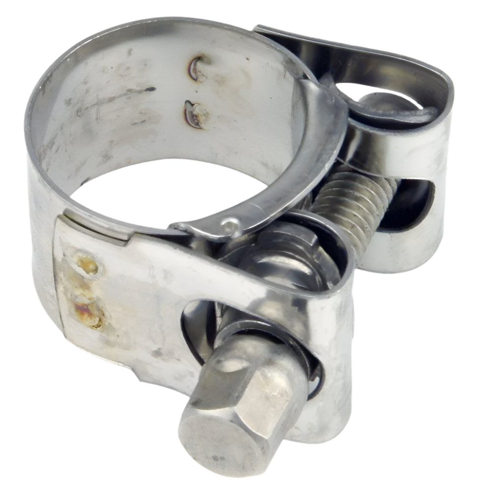 Stainless Wide Band Mikalor Clamp 21 - 23 mm - Car Builder Solutions