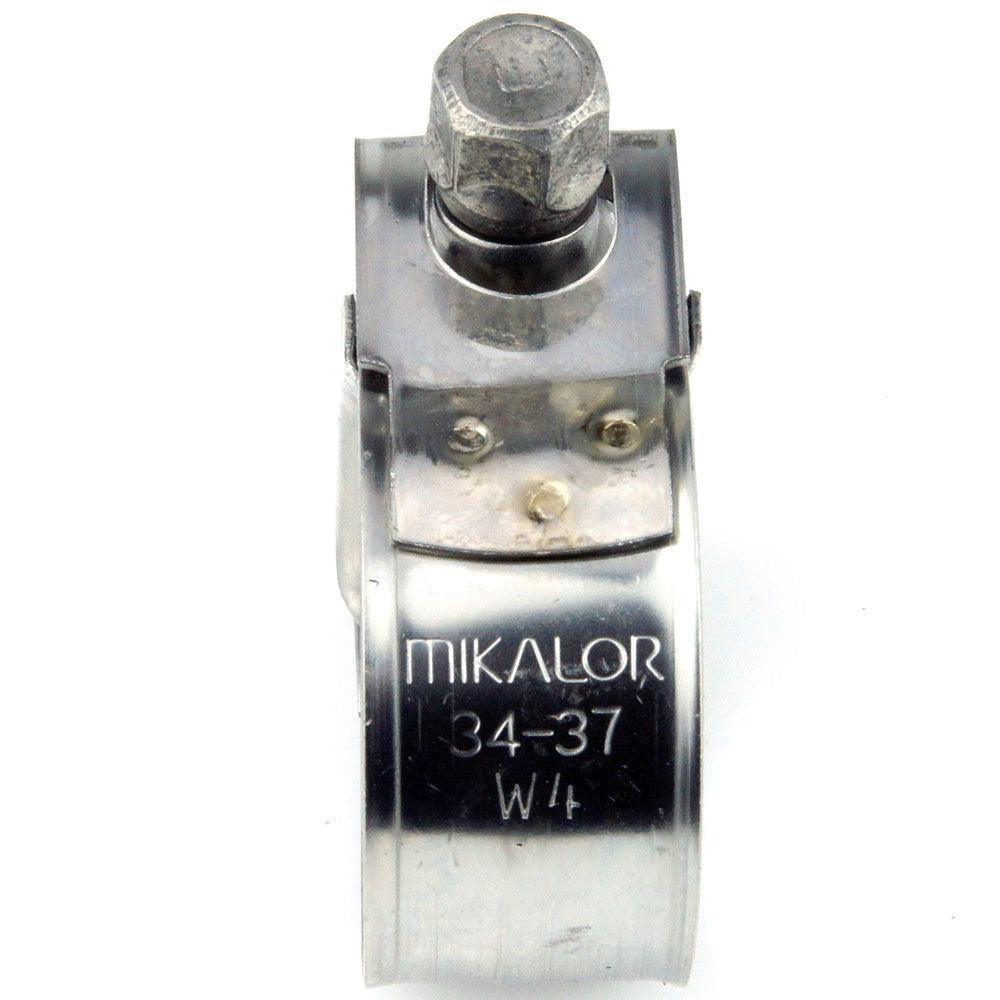 Stainless Wide Band Mikalor Clamp 34 - 37mm - Car Builder Solutions