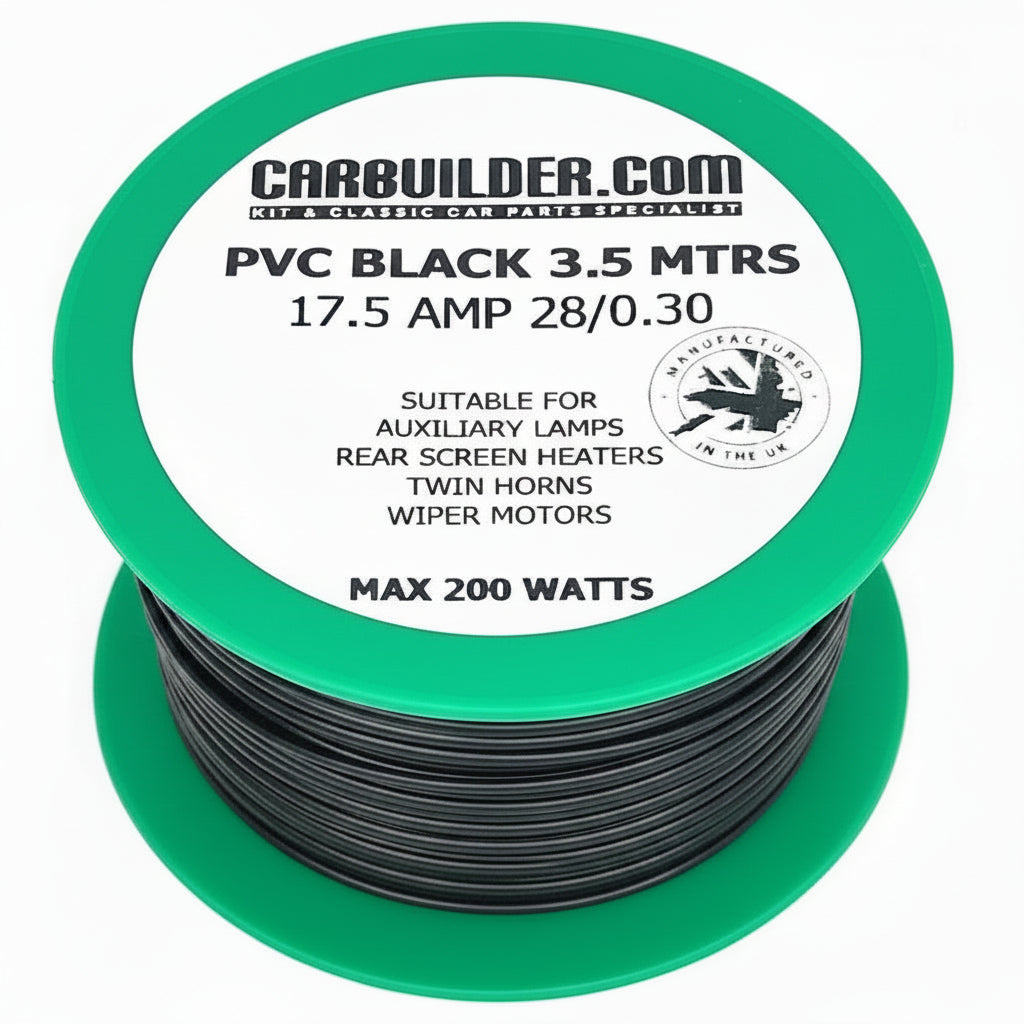 17 Amp Single 3.5 Metre Brown Reel - Car Builder Solutions
