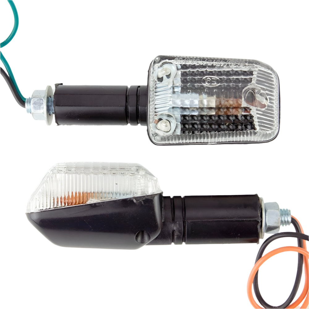 Clear Lens Stalk Indicators 100mm - Car Builder Solutions