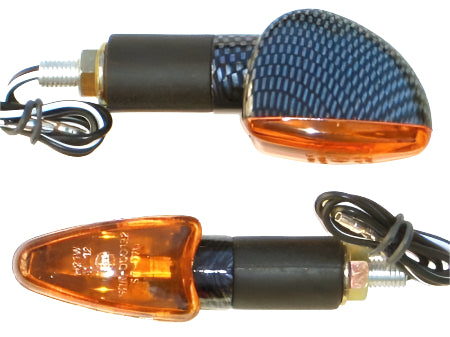 Spear Head Carbon Effect Stalk Indicator 90mm - Car Builder Solutions