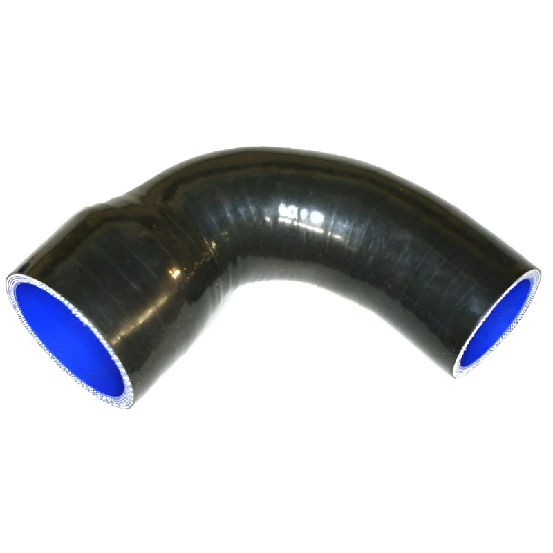 Black Reducing 90 Degree Bend 51mm(2") To 38mm(1 1/2") - Car Builder Solutions