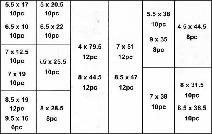 Spring Selection Pack Of 200 - Car Builder Solutions
