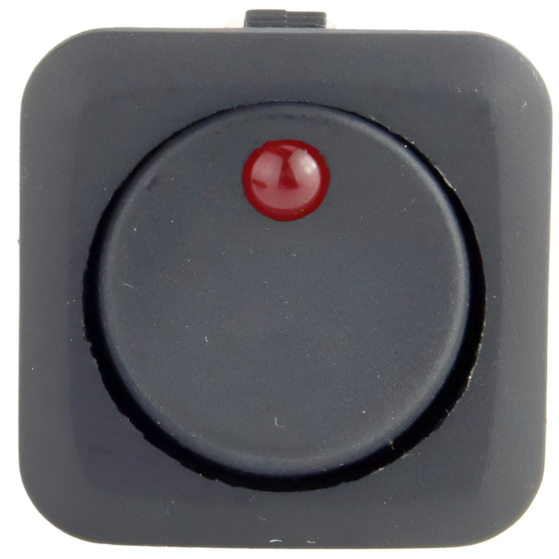 Square Rocker Switch Illuminated Red - Car Builder Solutions