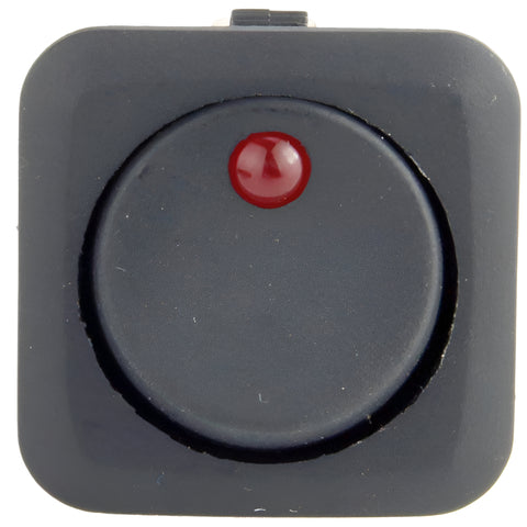 Square Rocker Switch Illuminated Red - Car Builder Solutions