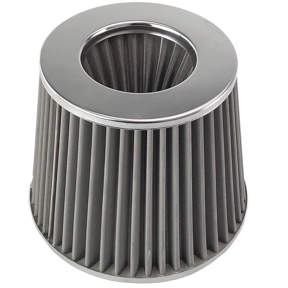Stainless Mesh Dual Cone Air Filter