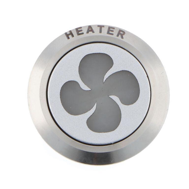 Stainless Steel 24mm Diameter Illuminated Push Button Switches With 12v RGB Illumination - Car Builder Solutions