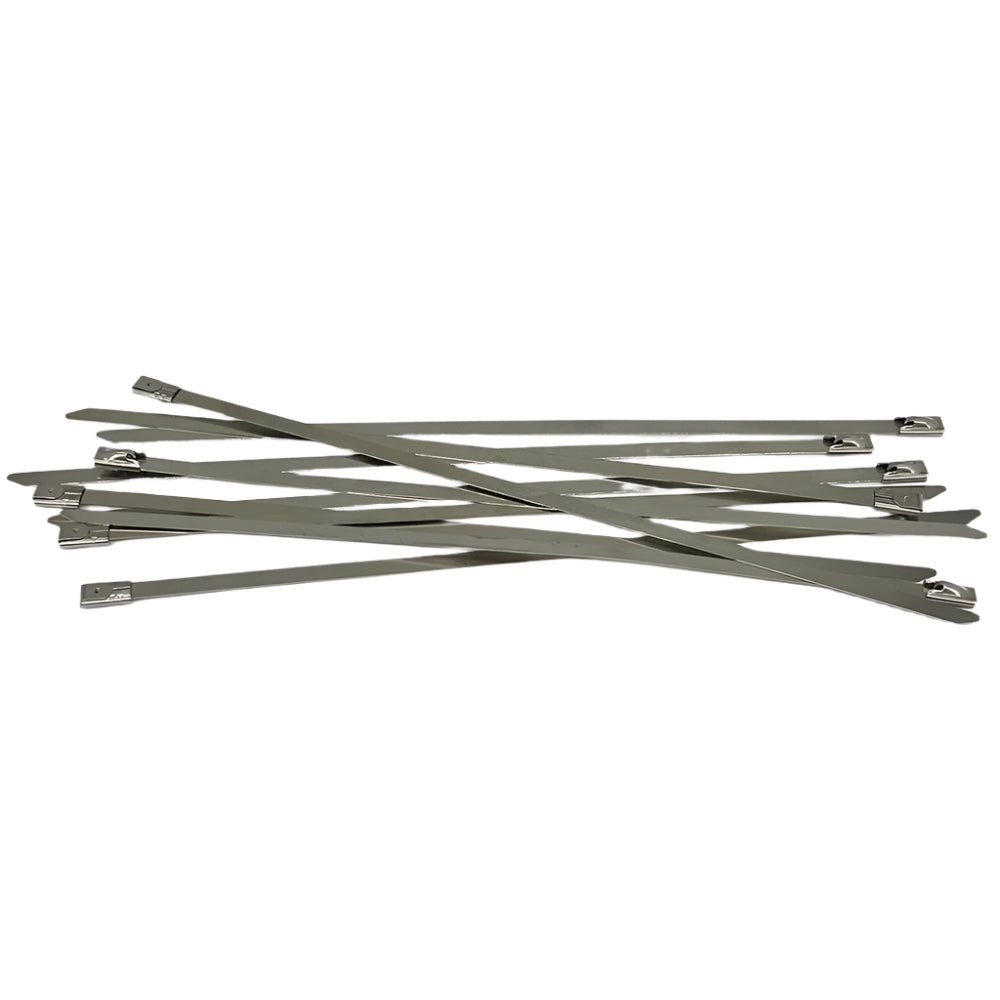 Stainless Steel Cable Ties Pack of 10 - Car Builder Solutions
