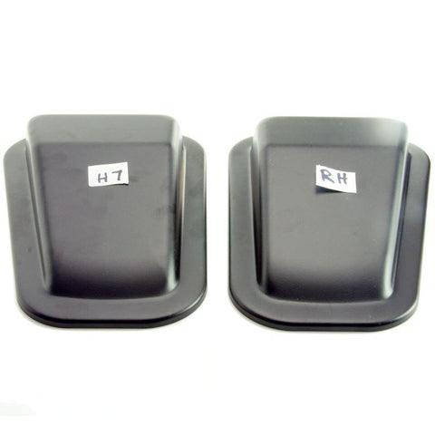 Steel Bonnet Vent Left Hand 233mm - Car Builder Solutions