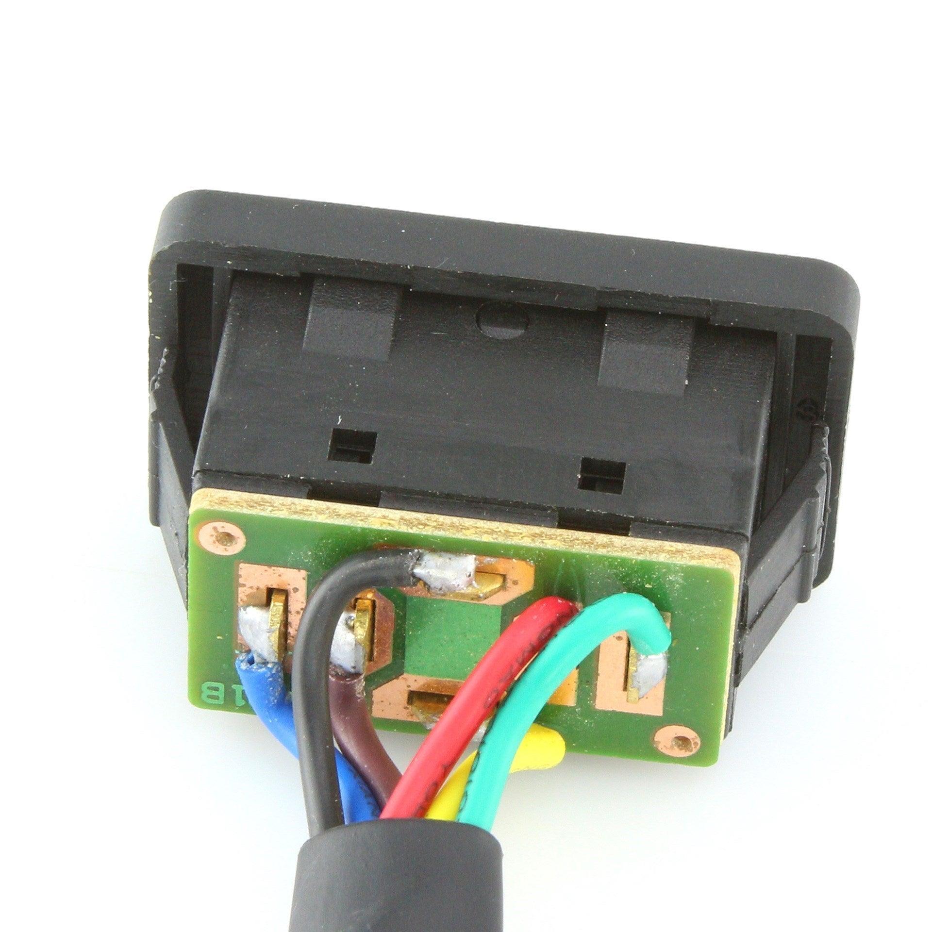 Electric Window Rocker Switch 12V | Double Throw | SWWIN – Car Builder ...