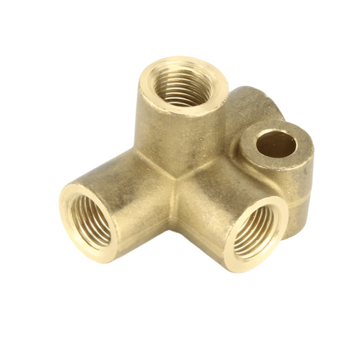 Brass Brake 4 Way M10 x 1 - Car Builder Solutions