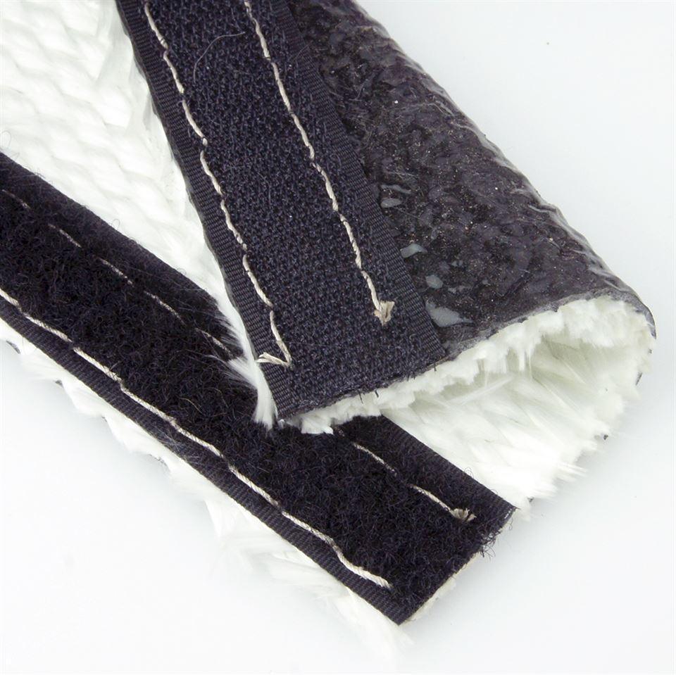 32mm ID Black Temprotect Sleeving with hook and loop fastening Per Metre - Car Builder Solutions