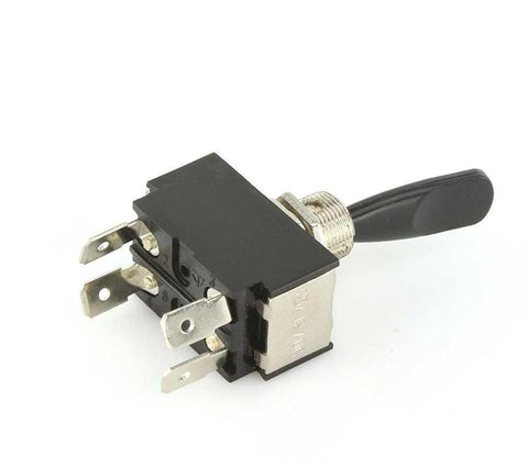 Heavy Duty Toggle Switch | 25A 12V | Black Lever | Easy Install – Car ...