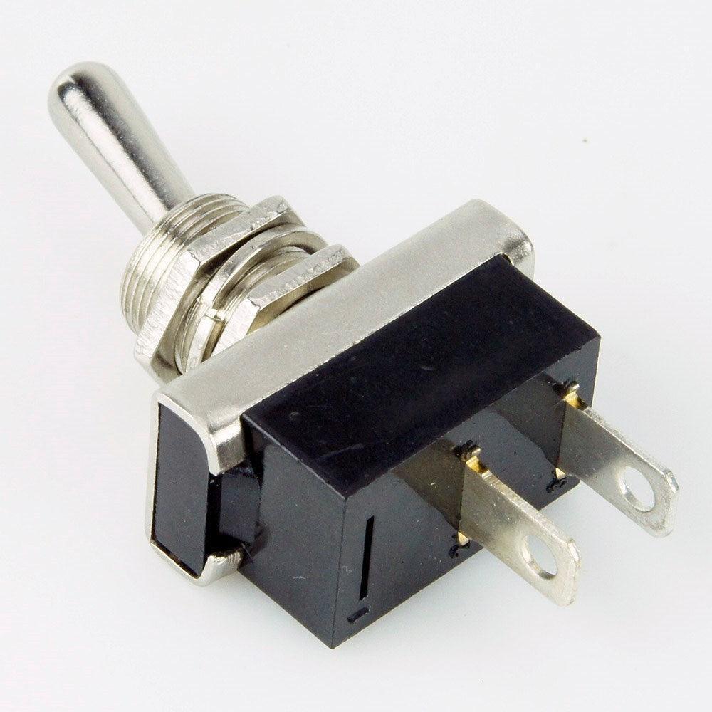 Toggle Spring Switch Heavy Duty Chrome Toggle Switch | Off-Momentary (Spring Return ...
