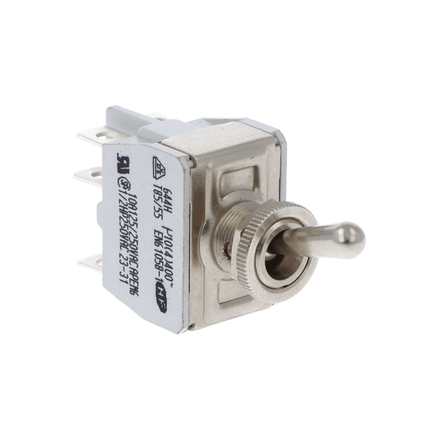 3 Position Rocker Switch On/Off/(On) Toggle Switch 6 Terminals Spring