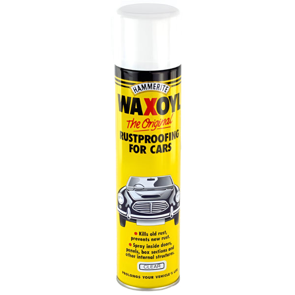 Hammerite Cire De Protection Des Cavités Waxoyl | 400 Ml | Klar