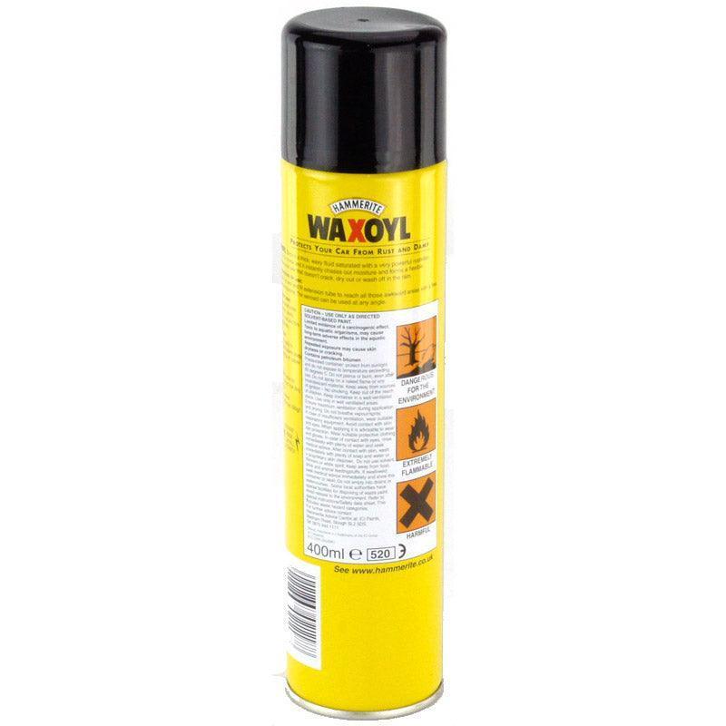 Hammerite Waxoyl Rustproofer Aerosol Clear 400ml – Car Builder Solutions