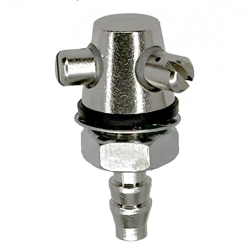 Twin Jet Chrome Windscreen Washer Tall Body - Car Builder Solutions