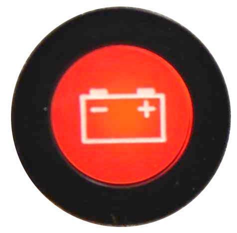 Ignication Light LED Black Bezel Warning Light Ignition – Car Builder Solutions