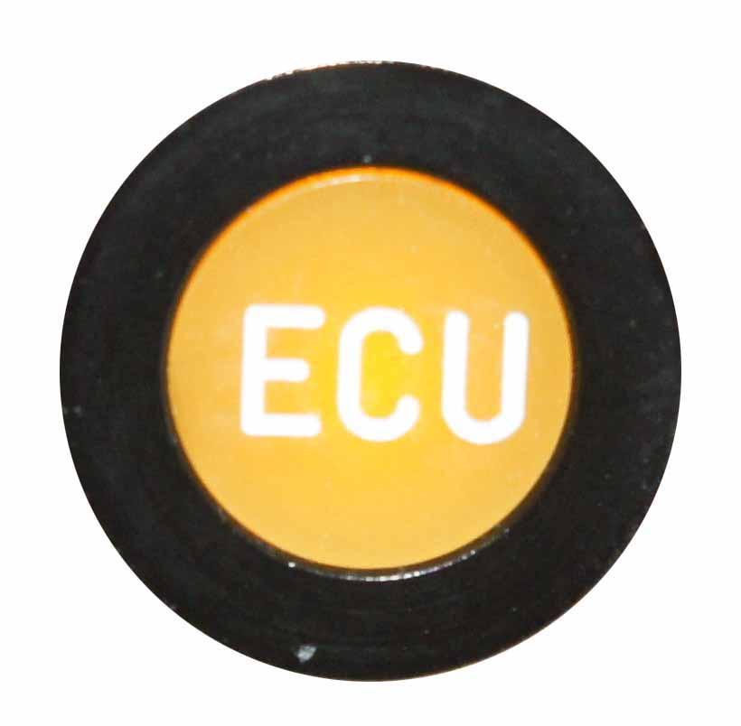 LED Black Bezel Warning Light Engine Check - Car Builder Solutions