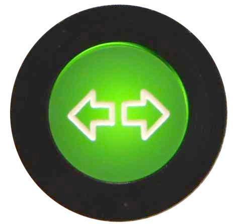 LED Black Bezel Warning Light Double Indicator - Car Builder Solutions