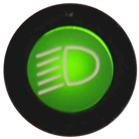 LED Black Bezel Warning Light Lights - Car Builder Solutions