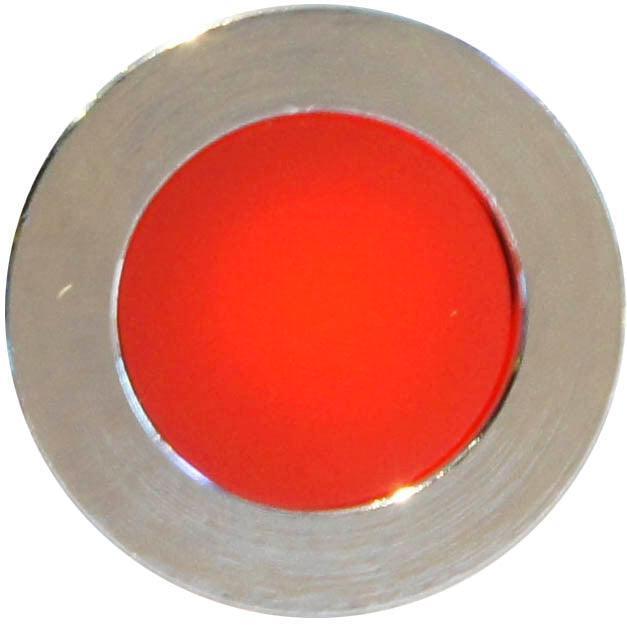 LED Chrome Bezel Warning Light RED – Car Builder Solutions