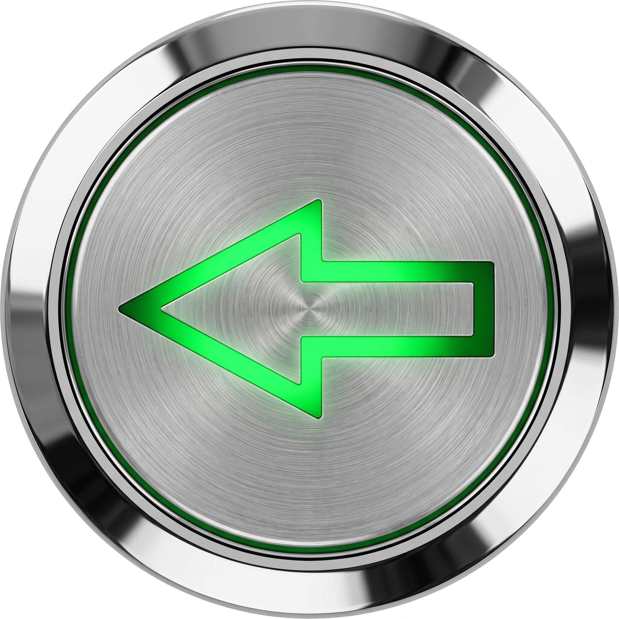 Flush Bezel Chrome LED Warning Light Indicator - Car Builder Solutions