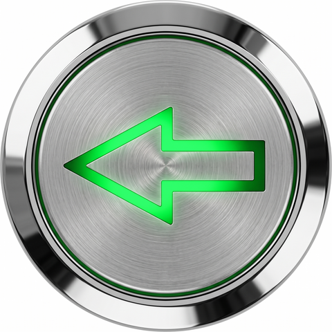Flush Bezel Chrome LED Warning Light Indicator - Car Builder Solutions