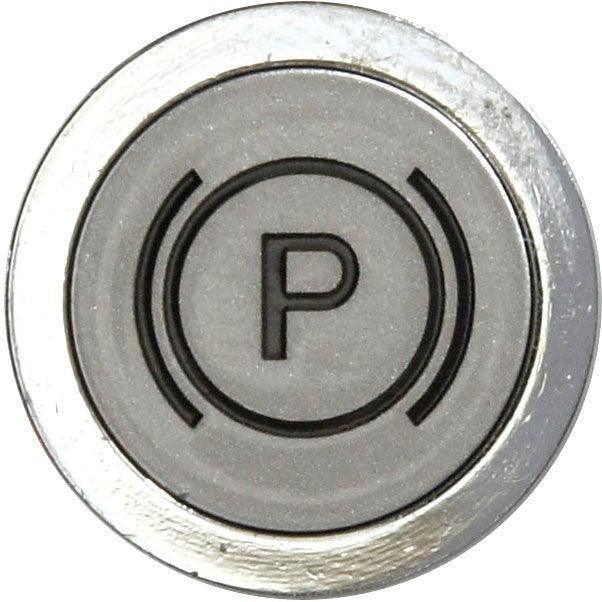 Flush Bezel Chrome LED Warning Light Handbrake - Car Builder Solutions