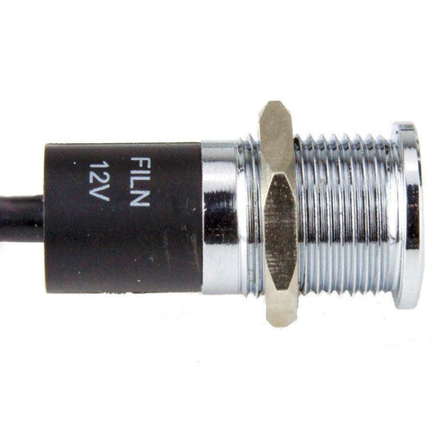 Flush Bezel Chrome LED Warning Rear Fog - Car Builder Solutions