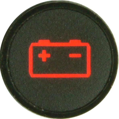 Black Bezel Hidden Legend Warning Light BATTERY/IGNITION - Car Builder Solutions