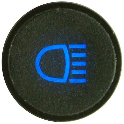 Black Bezel Hidden Legend Warning Light MAIN BEAM - Car Builder Solutions