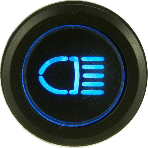 Black Billet Aluminium Switch Momentary