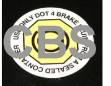 Picture of IVA Brake Fluid Sticker Single