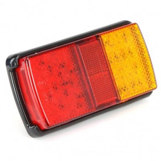 Picture of Rectangular LED Stop / Tail / Indicator / Reflector 170mm Pair
