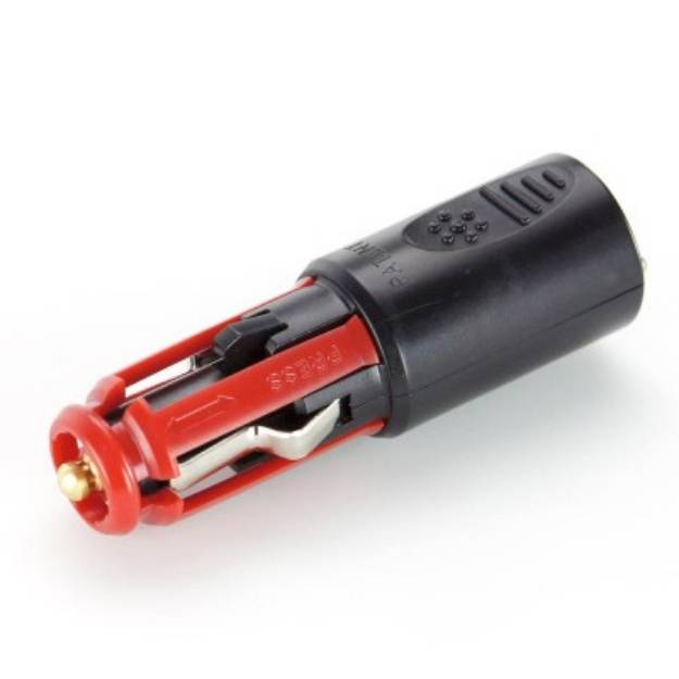 Picture of Convertible 12V Din Plug / Lighter Plug Black & Red