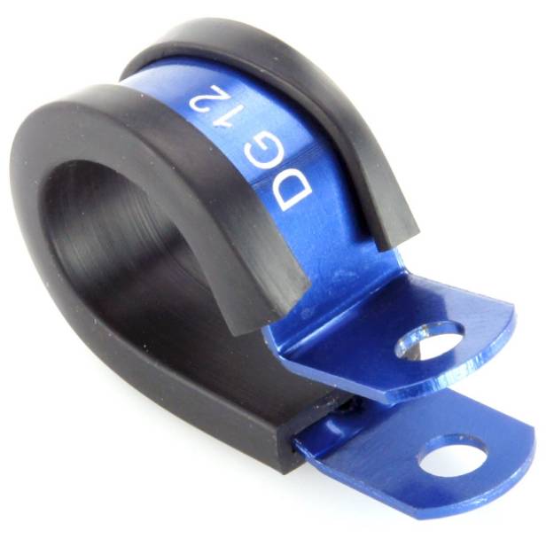 Picture of Blue Aluminium P-Clip 19mm