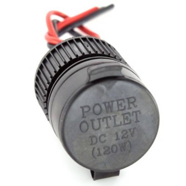 Picture of Shower Proof Power Socket Black