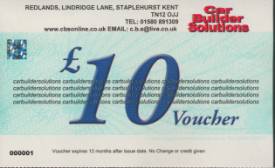 Picture of £10 Gift Voucher