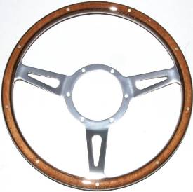 Picture of 13" Wood Rim Steering Wheel
