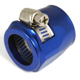 AN6 6 AN 12.5mm Blue TEFLON Fuel Hose Clamp Finisher 