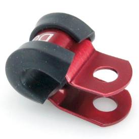 Picture of Red Aluminium P-Clip 5mm